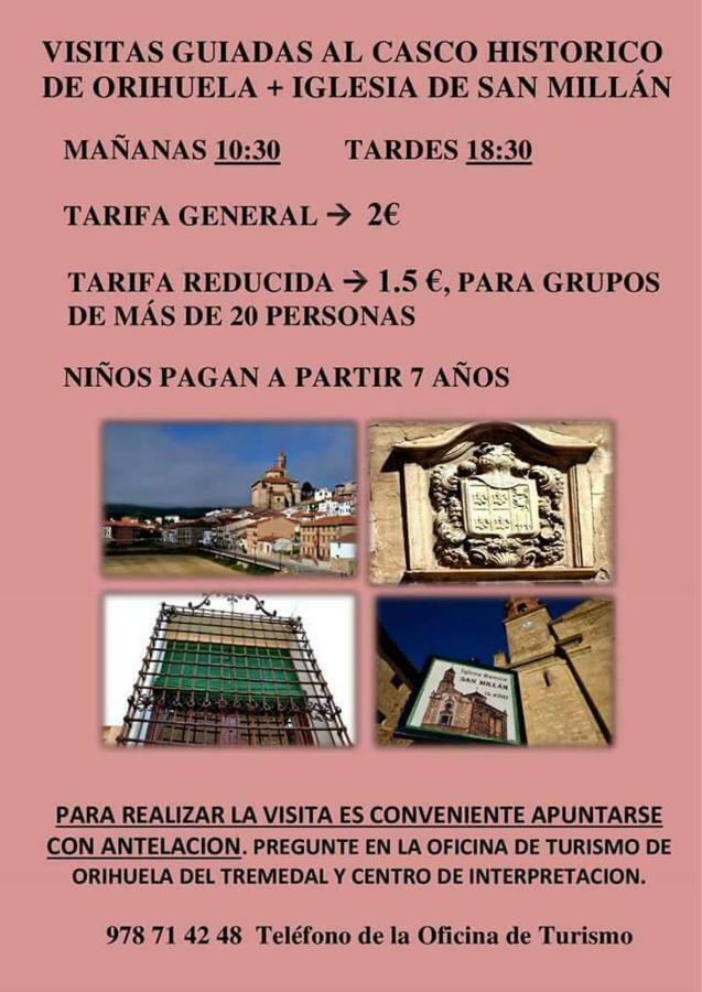 Hostal Restaurante San Millan Orihuela del Tremedal Esterno foto